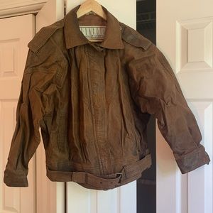 Leather jacket